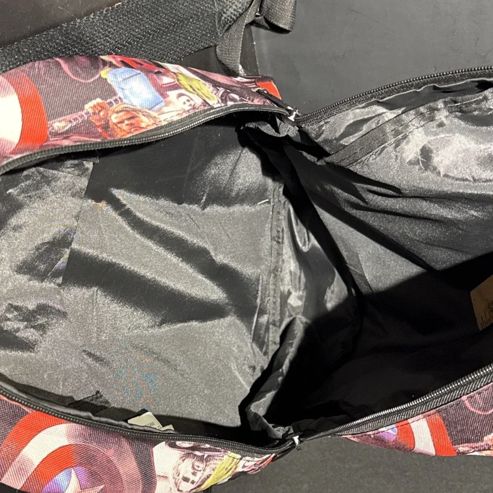 Marvel Comic Heroes Avengers Age Of Ultron 17 inch Backpack Thor‎ Iron Man